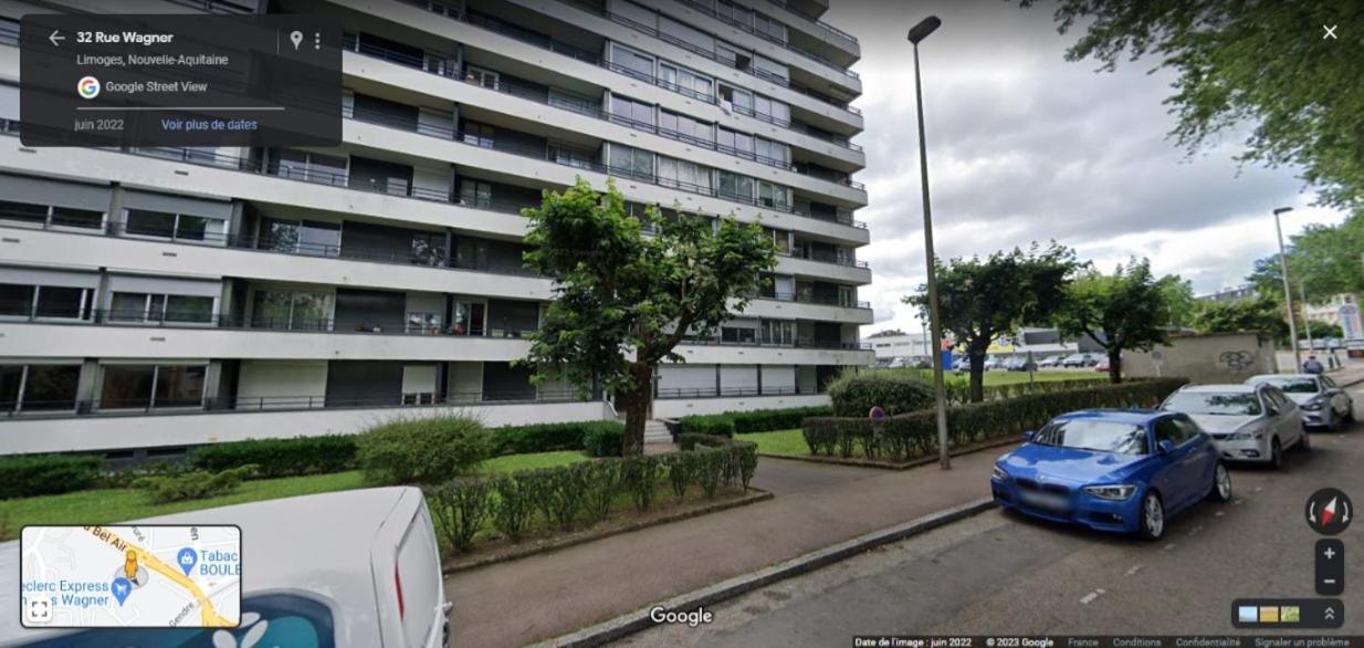 LIMOGES centre,,,commerces à pied,,, joli appart dans résidence avec ascenseur ,,,,belle vue sur jardin,, ! Exterior foto